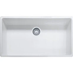 Franke FHK710-36WH Farm House Apron Front Fireclay Kitchen Sink