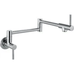 Franke PF3450 Steel Wall-Mounted Pot Filler Faucet