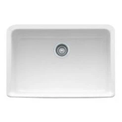 Franke MHK110-28WH Manor House Drop-In Fireclay Kitchen Sink