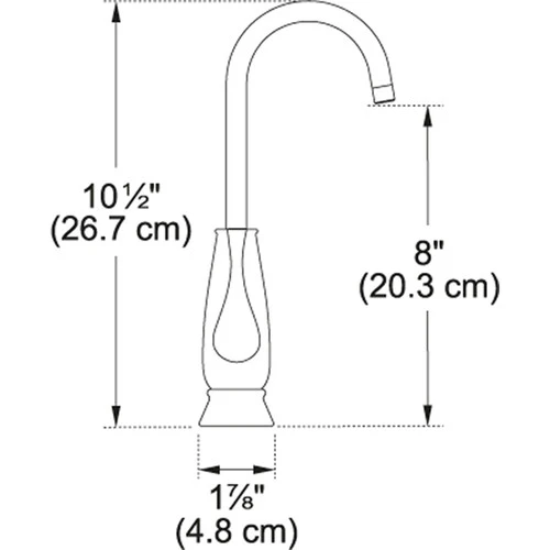 Franke LB14150 Orca Hot Water Faucet 4 Franke LB14150 Orca Hot Water Faucet - Image 2