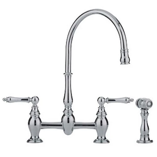 Franke FF6070A Widespread Kitchen Faucet 3 Franke FF6070A Widespread Kitchen Faucet