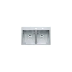 Franke | Vector 33" Double Basin Kitchen Sink For Drop In Installations