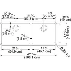 Franke KBX12043 Kubus Undermount Kitchen Sink -Franke Store KBX12043 2 28935.1563306371