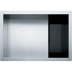 Franke | Crystal 26-1/2" Undermount Single Basin Stainless Steel Kitchen Sink