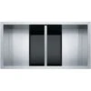 Franke | Crystal 32-1/2" Undermount Double Basin Stainless Steel Kitchen Sink -Franke Store franke clv120 33 2269861