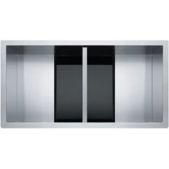 Franke | Crystal 32-1/2" Undermount Double Basin Stainless Steel Kitchen Sink