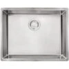 Franke | Cube 22-3/4" Undermount Single Basin Stainless Steel Kitchen Sink -Franke Store franke cux11021 2269861