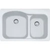 Franke | Gravity 33" Drop In, Undermount Double Basin Granite Kitchen Sink
