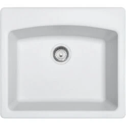 Franke | Ellipse 25" Drop In, Undermount Single Basin Granite Kitchen Sink