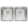 Franke | Grande 32-7/8" Undermount Double Basin Stainless Steel Kitchen Sink