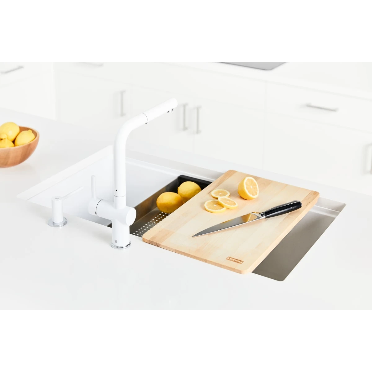 Franke | Maris 33" Undermount Double Basin Granite Kitchen Sink 5 Franke | Maris 33" Undermount Double Basin Granite Kitchen Sink - Image 3