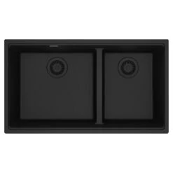 Franke | Maris 33" Undermount Double Basin Granite Kitchen Sink