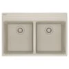 Franke | Maris 33" Drop In Double Basin Granite Kitchen Sink