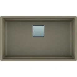 Franke | Peak 32" Undermount Single Basin Granite Kitchen Sink With Basin Rack, Basket Strainer And Cutting Board -Franke Store franke pkg11031 wkc alternate image 11