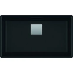 Franke | Peak 32" Undermount Single Basin Granite Kitchen Sink With Basin Rack, Basket Strainer And Cutting Board -Franke Store franke pkg11031 wkc alternate image 8