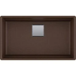 Franke | Peak 32" Undermount Single Basin Granite Kitchen Sink With Basin Rack, Basket Strainer And Cutting Board -Franke Store franke pkg11031 wkc alternate image 9