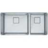 Franke | Pescara 38" Undermount Double Basin Stainless Steel Kitchen Sink