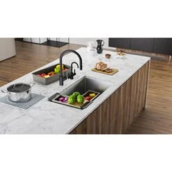 Franke | Universal 1.75 GPM Single Hole J SPOUT Hot And Cold Water Dispenser - Less Tank -Franke Store franke unj hc alternate image 11