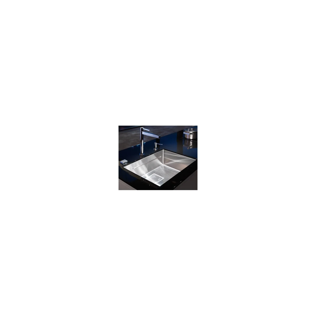 Franke | Peak 28-3/4" Undermount Single Basin Stainless Steel Kitchen Sink 4 Franke | Peak 28-3/4" Undermount Single Basin Stainless Steel Kitchen Sink - Image 2