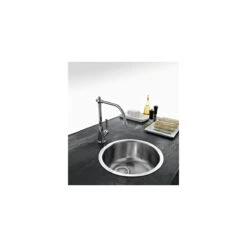 Franke | Rotondo 17-1/8" Undermount Single Basin Stainless Steel Kitchen Sink 7 Franke | Rotondo 17-1/8" Undermount Single Basin Stainless Steel Kitchen Sink -Franke Store rbx 110